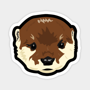 Otter Baby Vector Magnet