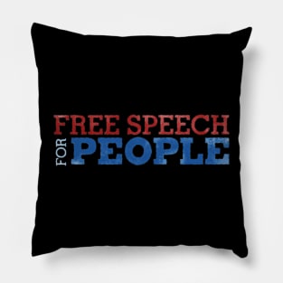 Freedom Of Speech Pillow