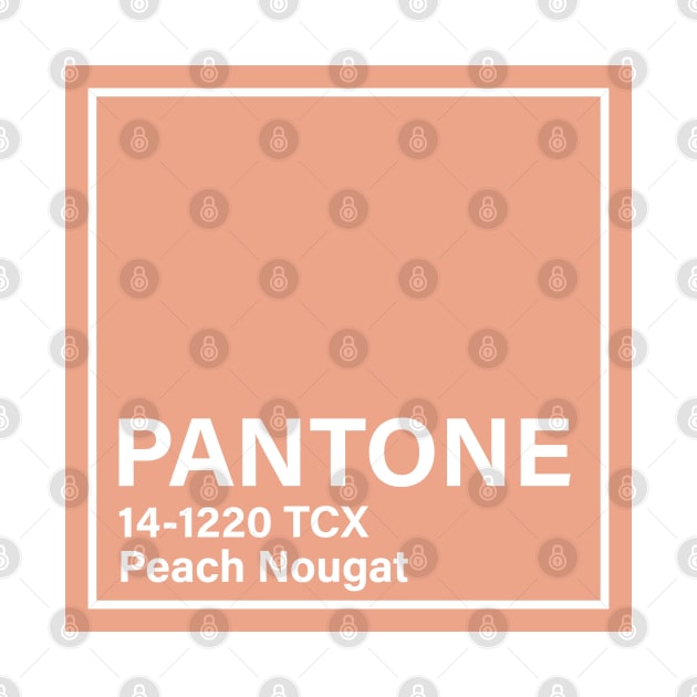 pantone 14-1220 TCX Peach Nougat by princessmi-com