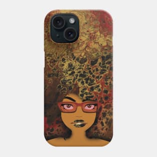 Galaxy Girl Red 2 Phone Case