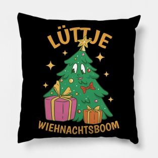 Lüttje Wiehnachtsboom Low German Pillow