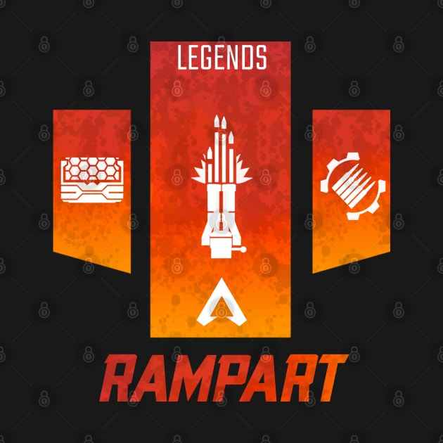 Apex Legend: Rampart Banner by spaceranger