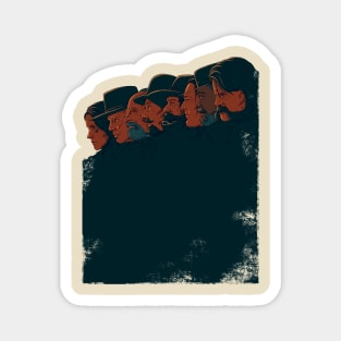 The Hateful Eight Art Print Magnet