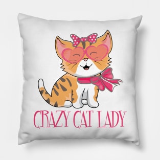 Crazy Cat Lady Pillow