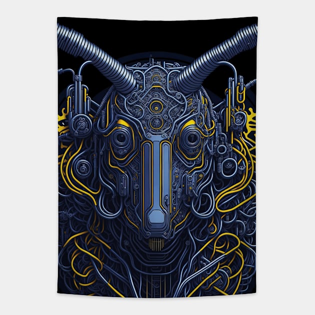 Electric Sheep Tapestry by Houerd