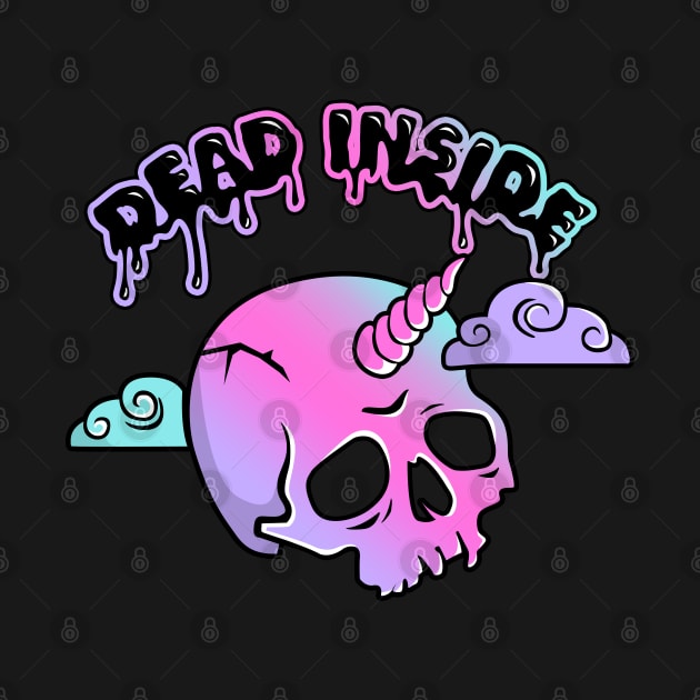 Dead inside t-shirt by Marvellous Cat