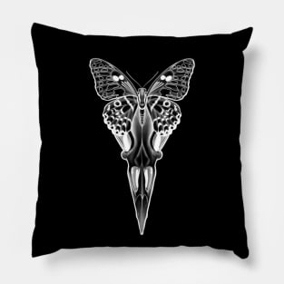 Butterfly Scull Pillow