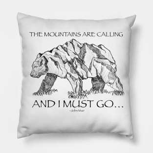 Sacred Bear Peaks Pillow