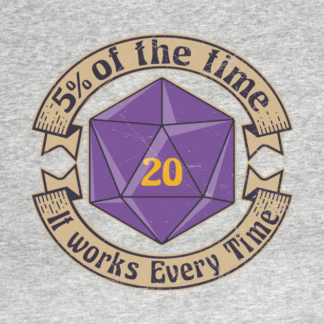 5 Percenter d20 v2 PURPLE - Dungeons And Dragons - Long Sleeve T-Shirt ...