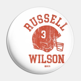 Russell Wilson Denver Helmet Font Pin