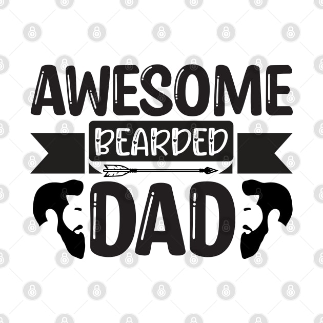 Awesome Bearded Dad by Cassomoda