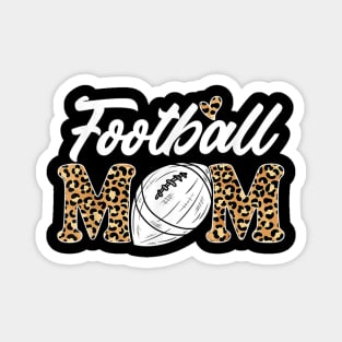 Football Mom Retro Magnet