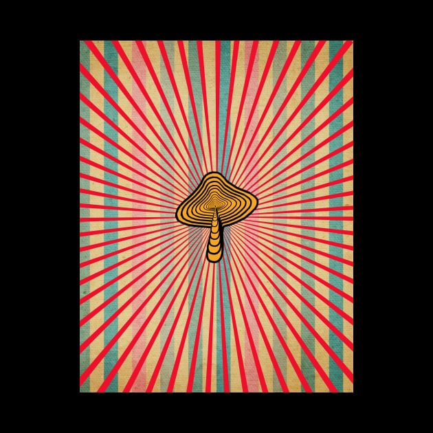 magic mushroom by Wirrr4U