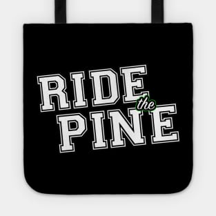 Ride the Pine Collegiate Logo Tote