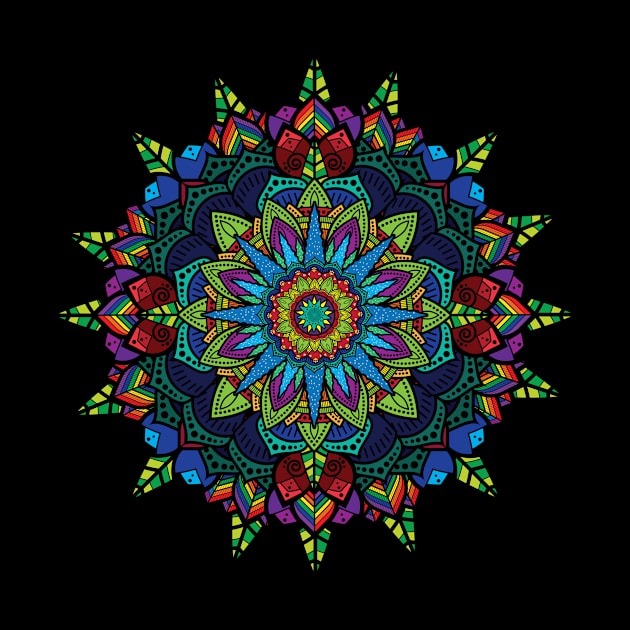 Southern Mandala by BeCreativeHere