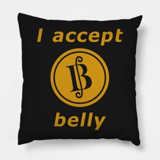 I Accept Belly Pillow