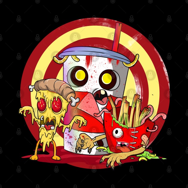 Fast Food Zombies by Trendy Black Sheep