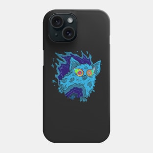 Slimy Ghost Fauxby in Blue Phone Case