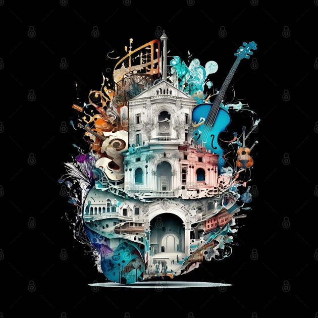 Musical City by AI INKER