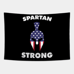 Spartan Strong Tapestry