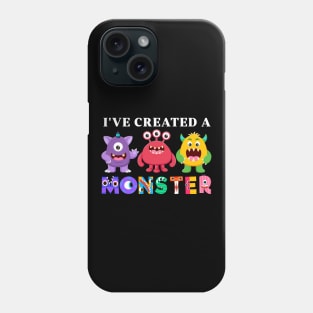 I've created a Little Monster Kids Birthday Party Halloween Phone Case