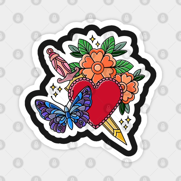You give me butterflies Magnet by astroashleeart