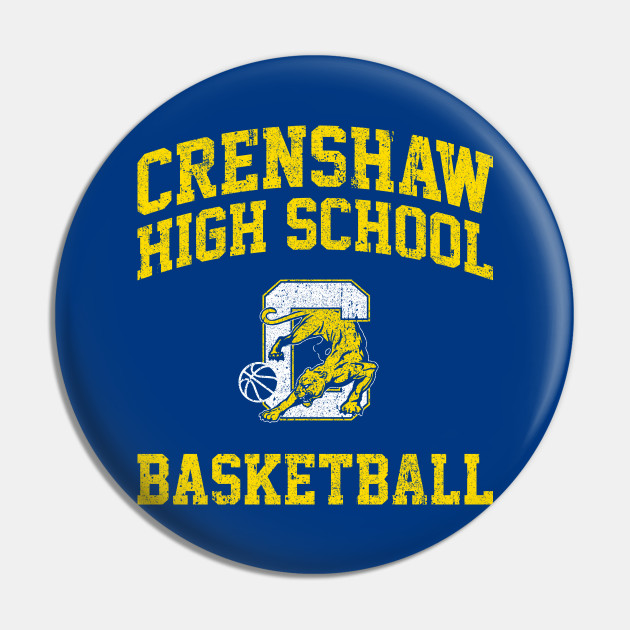 Crenshaw High School Cougars Basketball - Love And Basketball - Pin