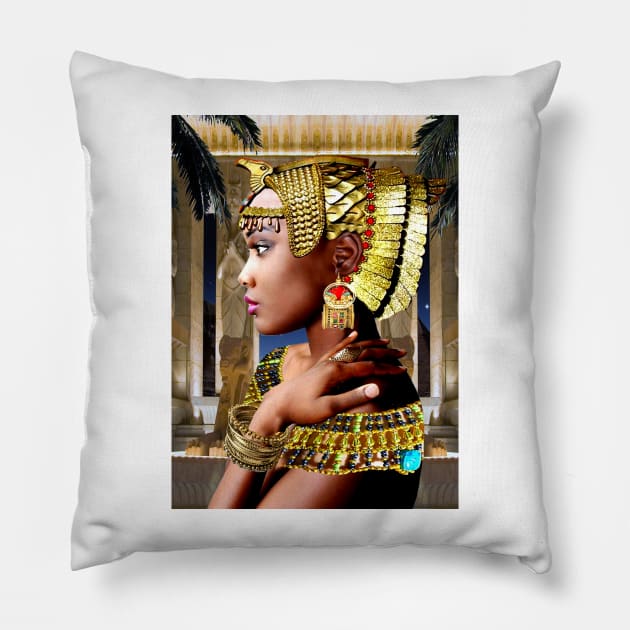Egyptian Queen Pillow by Afrocentric-Redman4u2