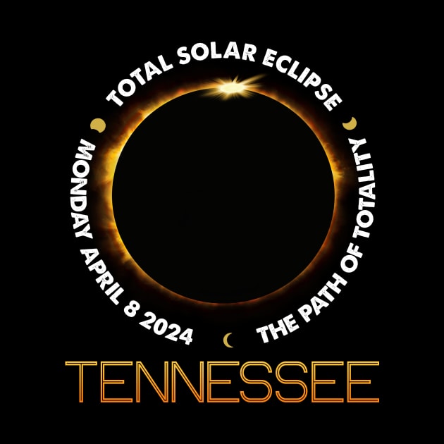 TENNESSEE Total Solar Eclipse 2024 American Totality April 8 by Sky full of art