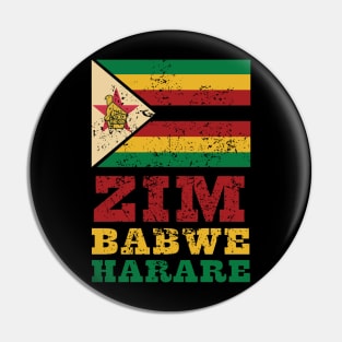 Flag of Zimbabwe Pin