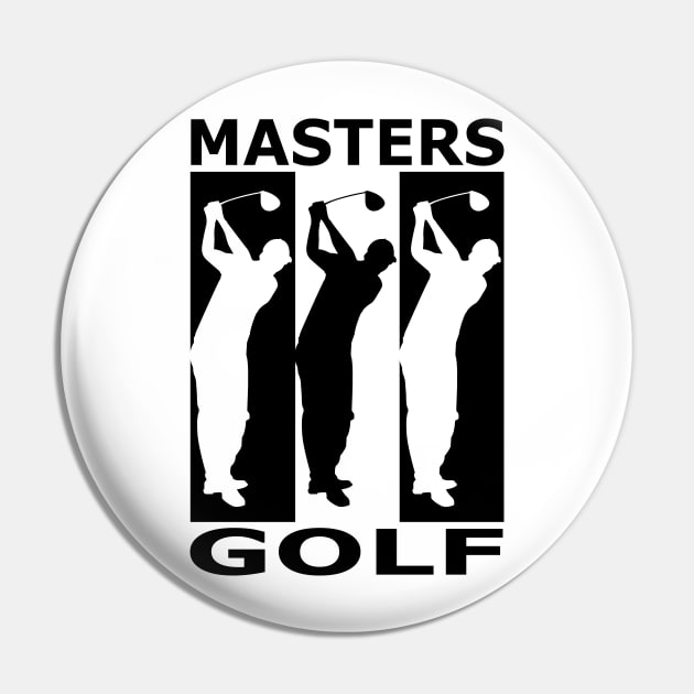 MASTERS GOLF Pin by canzyartstudio