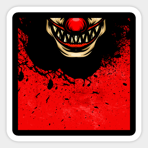 Scary Clown - Clown - Sticker