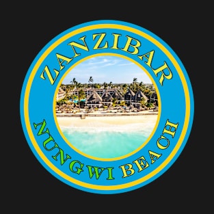 Zanzibar Nungwi Beach Resort - Passport Stamps T-Shirt