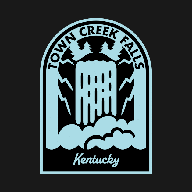 Town Creek Falls Kentucky by HalpinDesign