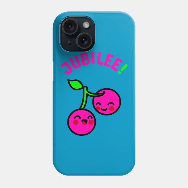 Cherries Jubilee Phone Case by TJWDraws