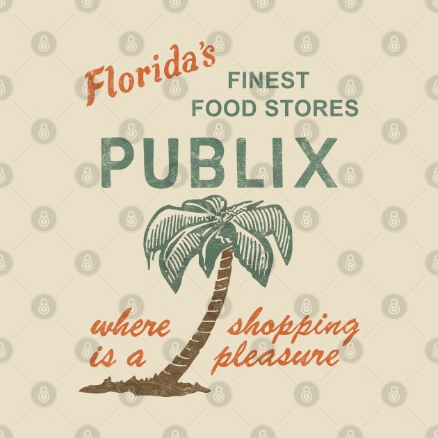 Publix - Vintage Store Logo Aesthetic by DrumRollDesigns