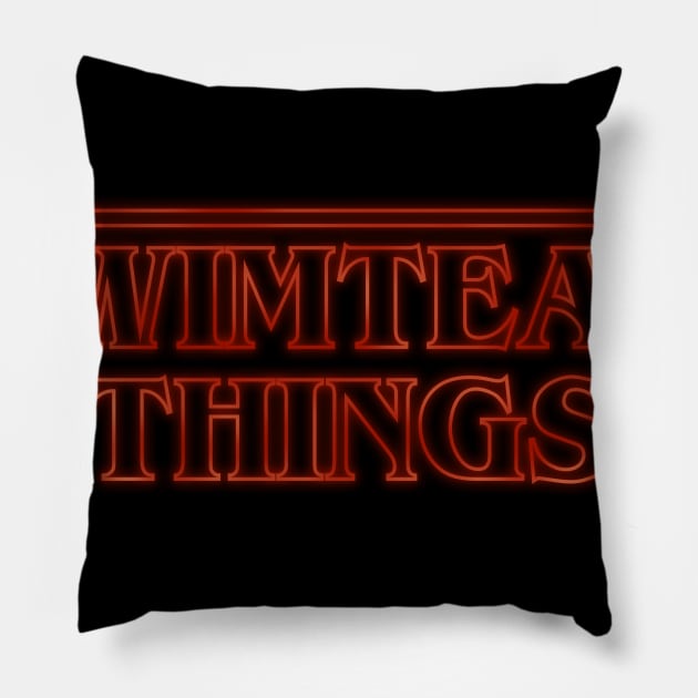 Swim Team Things Pillow by THINGS_and_THANGS