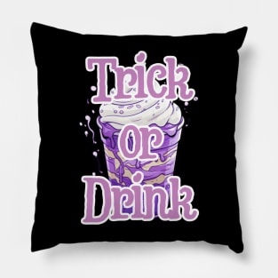 Grimace shake Halloween Pillow