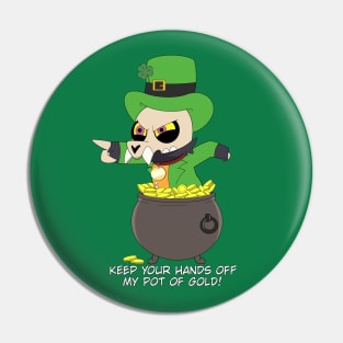 King Leprechaun Pin