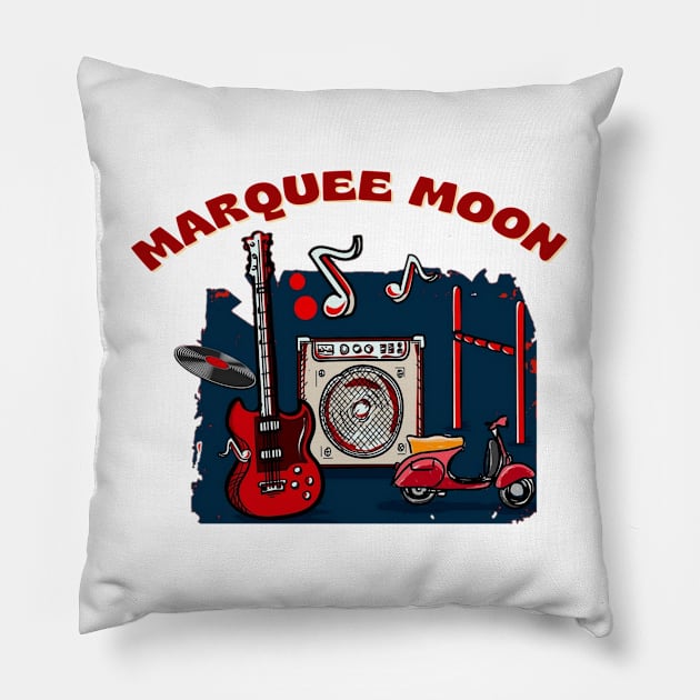 Marquee moon Pillow by Hi.Nawi