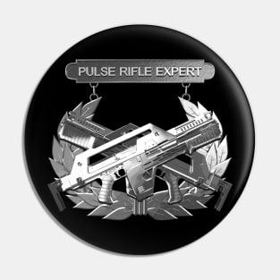 Expert Pulse Rifle Badge Pin