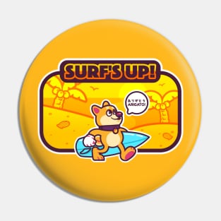 Surf's Up! Pin