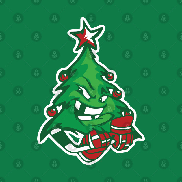 Download Christmas Tree Hockey - Hockey - T-Shirt | TeePublic