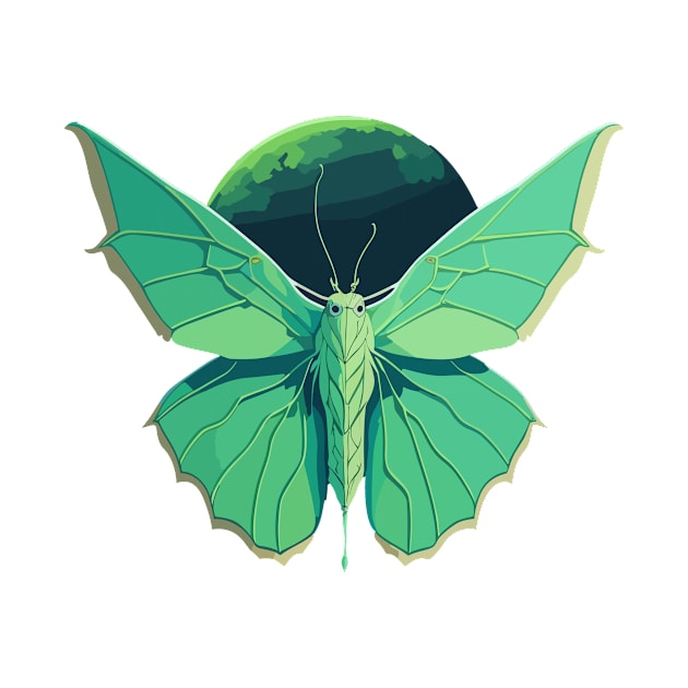 Luna Moth by SpriteGuy95