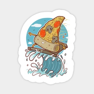 PIZZA SURFING Magnet