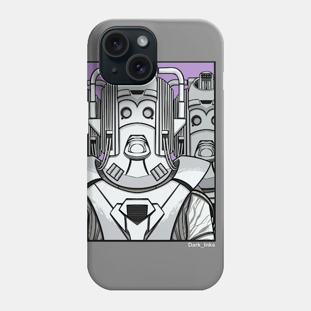 Cybermen - Doctor Who Phone Case by Dark_Inks