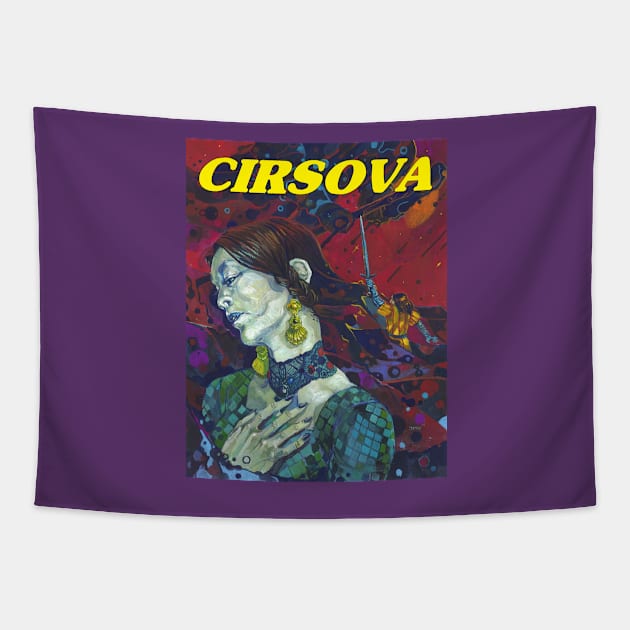 Cirsova The Lady of the Amorous City Tapestry by cirsova