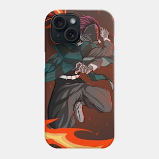 Fire Samurai Phone Case