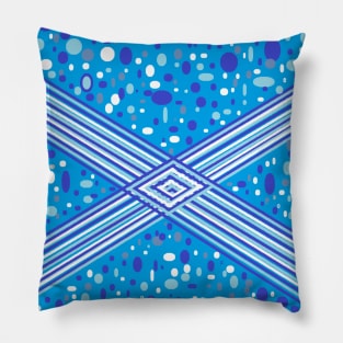 Abstract Blue & White Mug, Mask, Pin Pillow