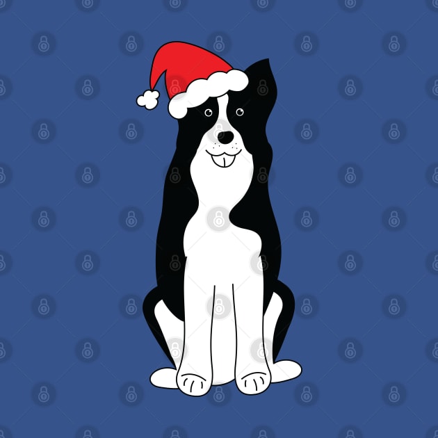 Christmas Border Collie by holidaystore